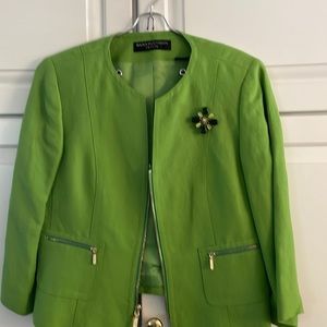 Lined spring jacket by Dana Buchman in excellent condition